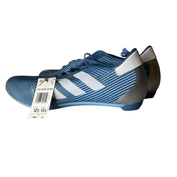 Adidas The Road Cycling Shoes Altered Blue Size US Men 12.5 US Women 13.5 NEW - Picture 6 of 11